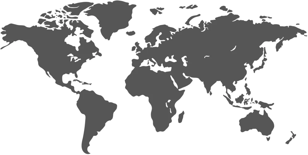 World map illustration